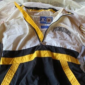 AUTHENTIC VINTAGE PITTSBURGH PENGUIN WINDBREAKER